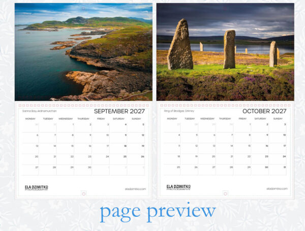 Scottish Landscape Calendar 2027 - Image 6